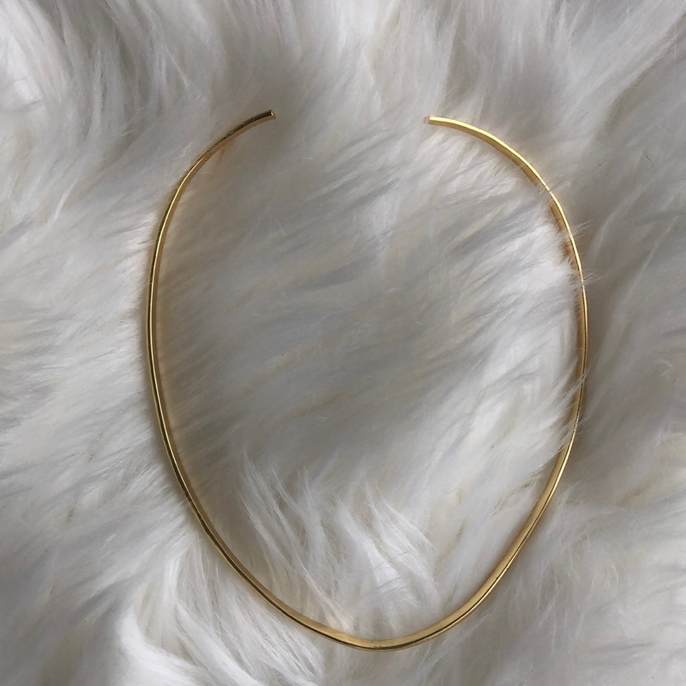 Gold Tone Collar Necklace